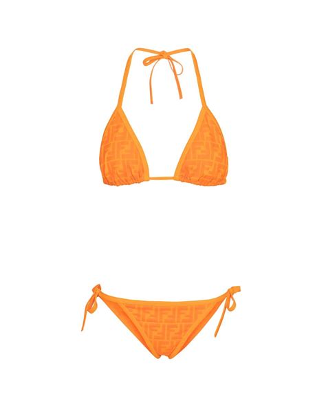 fendi runway orange|Fendi bikini 2024.